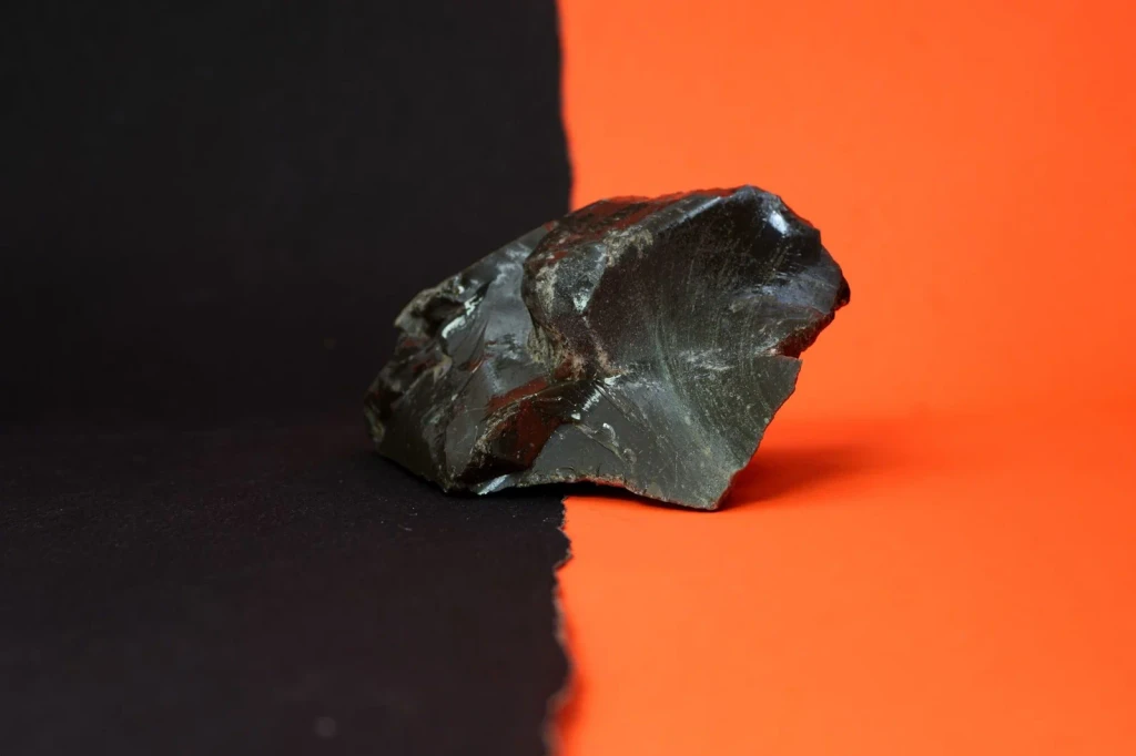 Untitled (Sheen), from Obsidian Cut Before Metal Existed