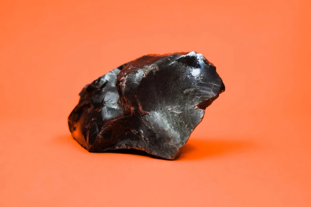 Untitled (Orange), from Obsidian Cut Before Metal Existed