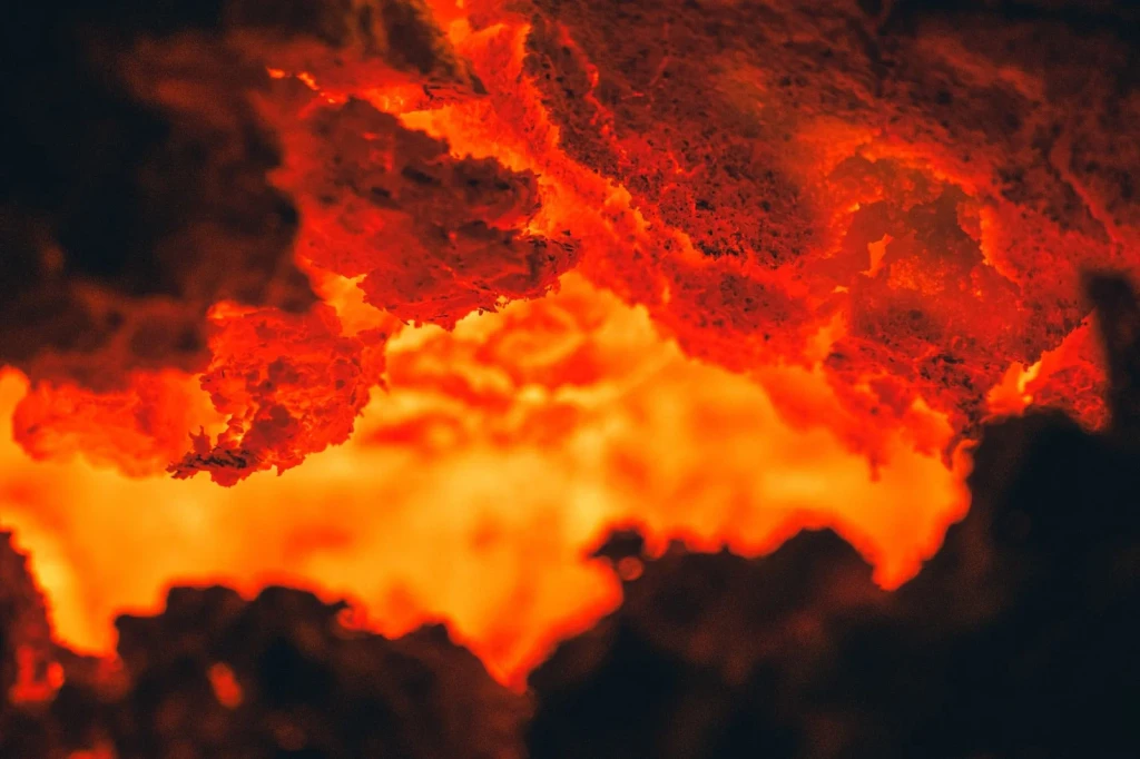 Incandescent Flow, from Obsidian Cut Before Metal Existed