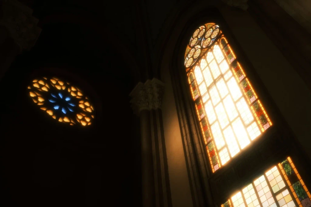 Illuminated Interior, from Painting with Stained Glass