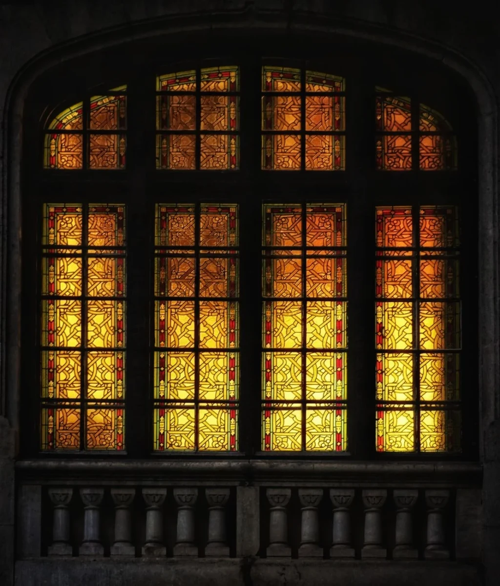 Warmth in Ornament, from Painting with Stained Glass