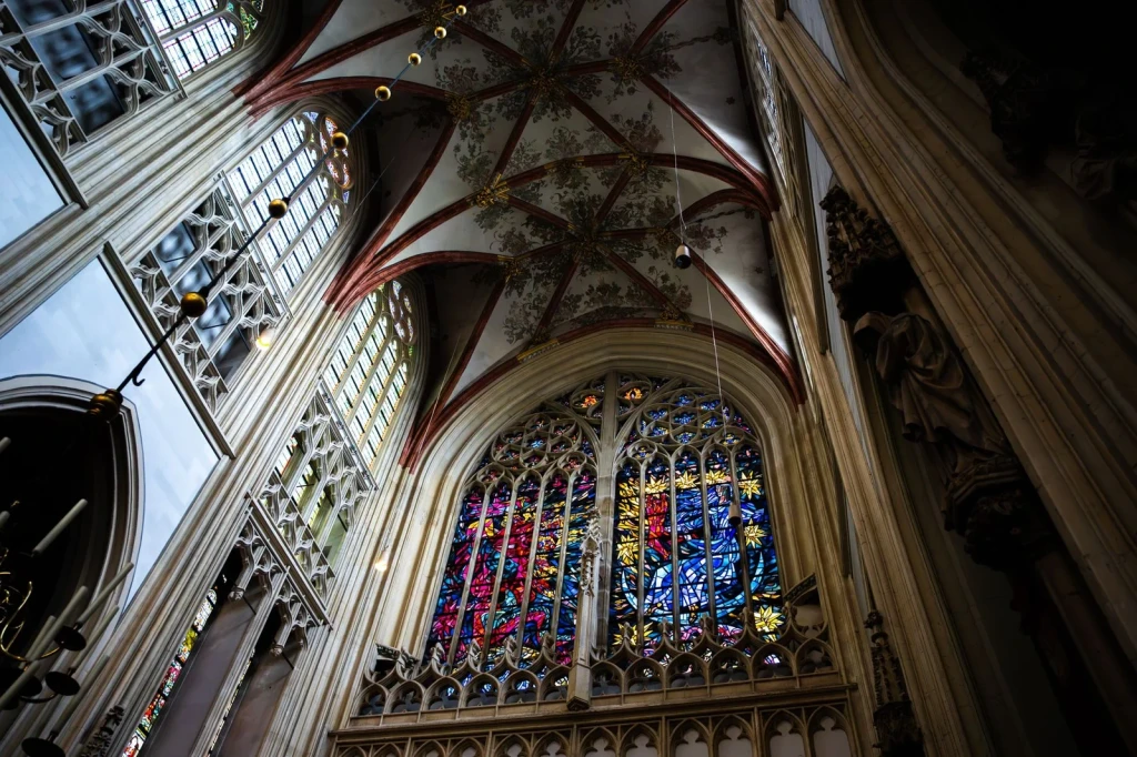 Ceiling and Glass, from Painting with Stained Glass