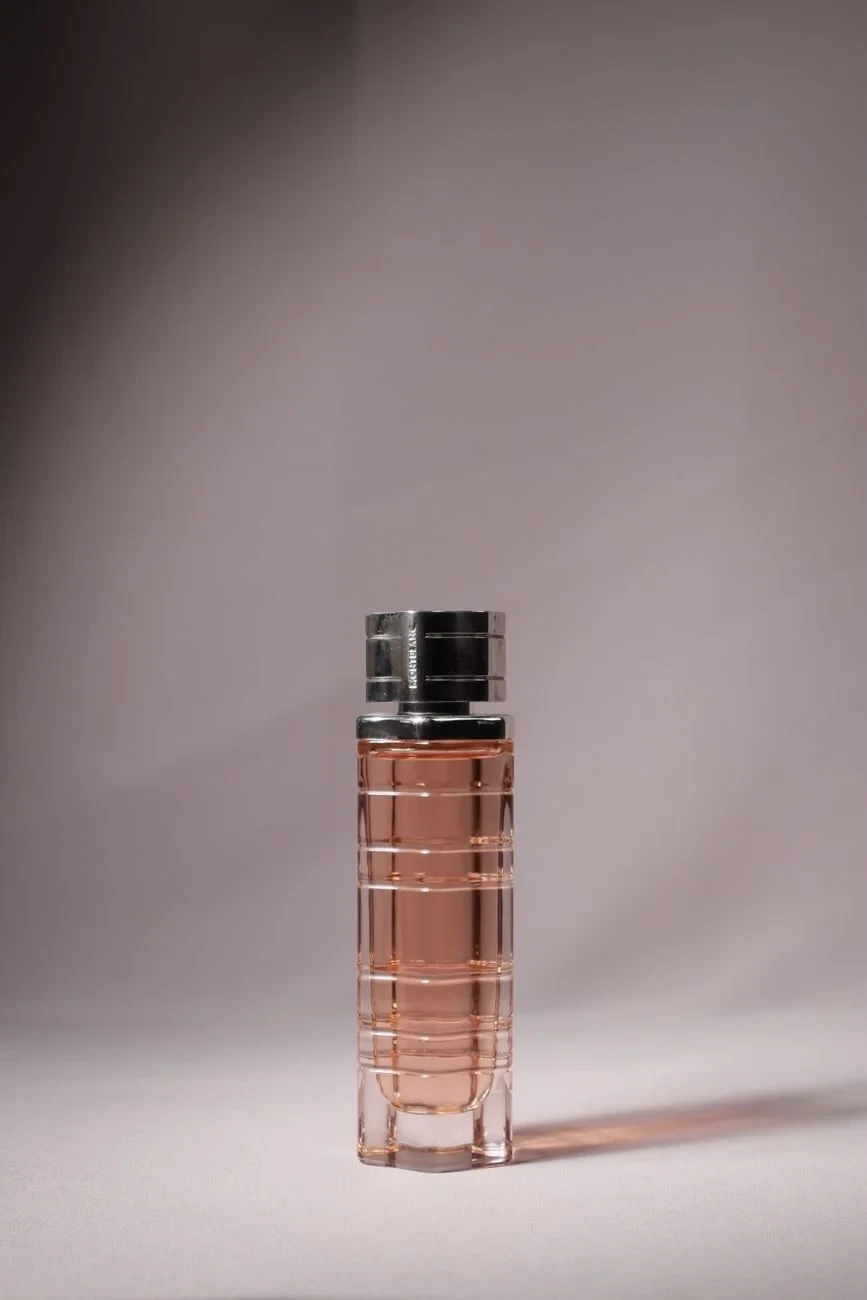 Pink **Clarity**, from Perfume: An Argument in a Bottle