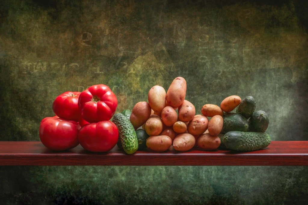 Wooden Shelf, from Plant-Based