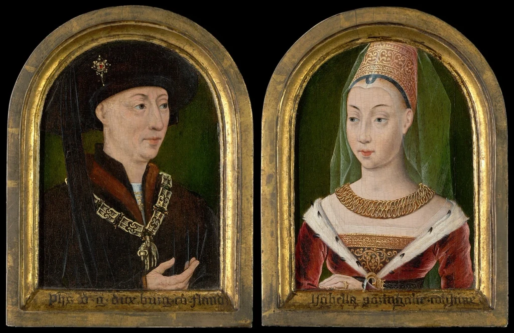 Philip the Good, Duke of Burgundy; Isabelle of Bourbon (?), from Portraits: The Business of a Face