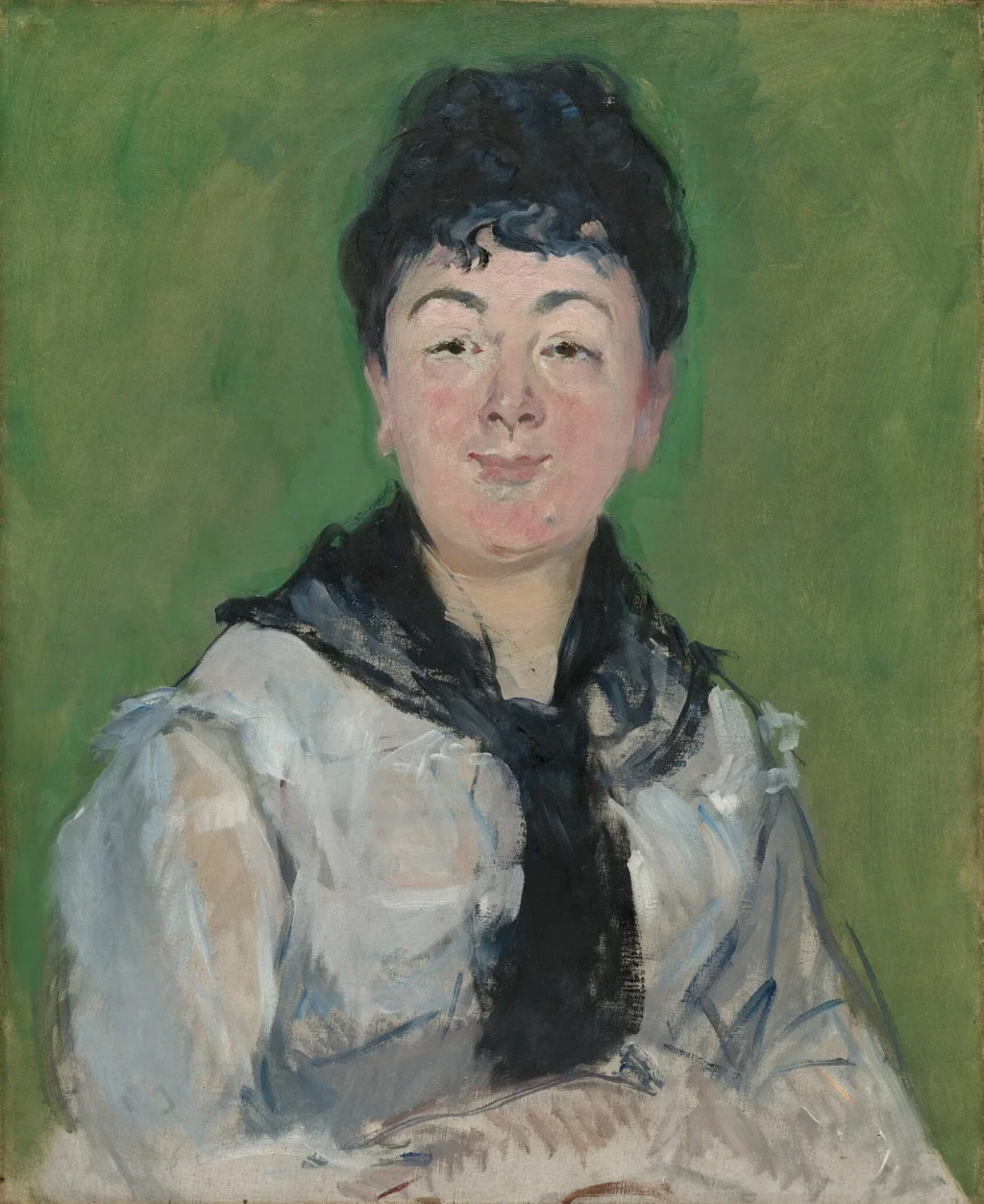 Portrait of a Woman with a Black Fichu, from Portraits