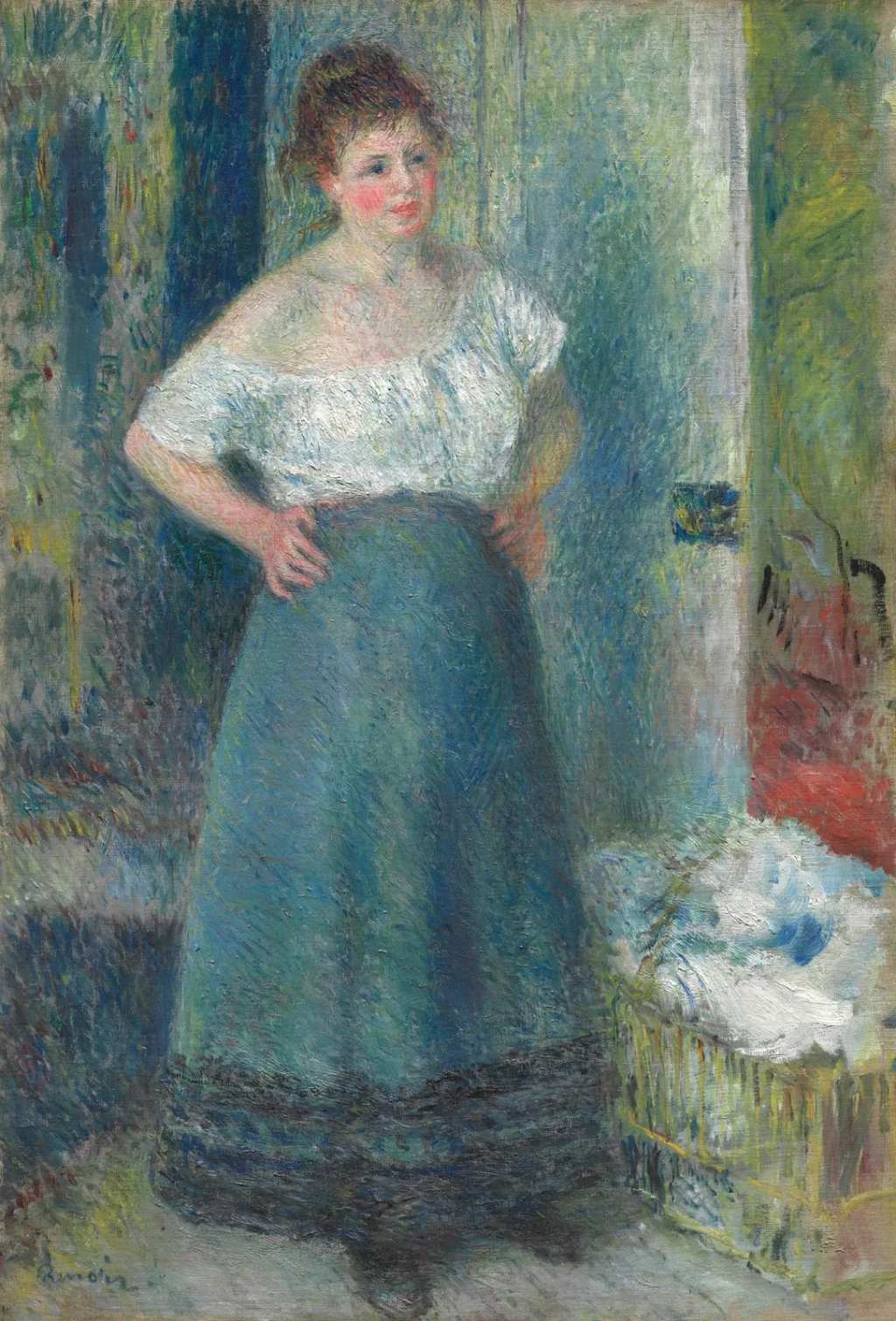 The Laundress, from Portraits