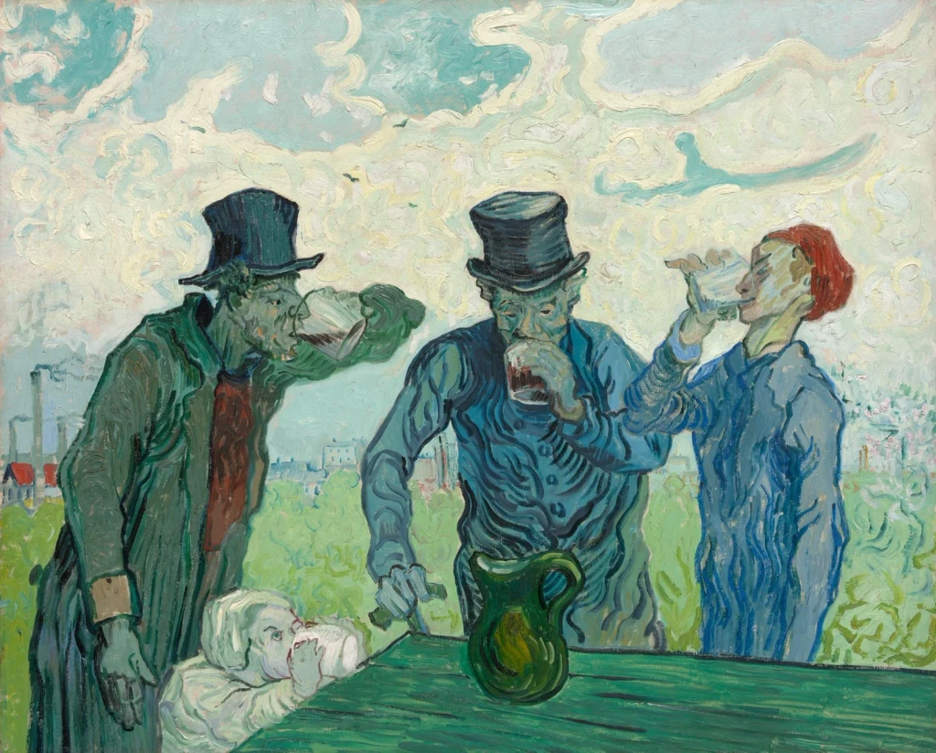 The Drinkers, from Post-Impressionism