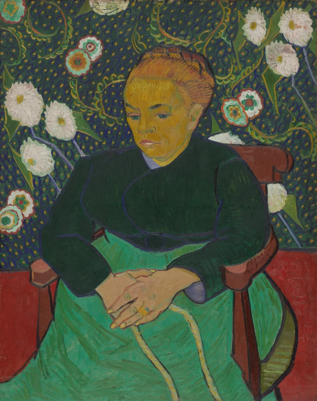 Madame Roulin Rocking the Cradle (La berceuse), from Post-Impressionism