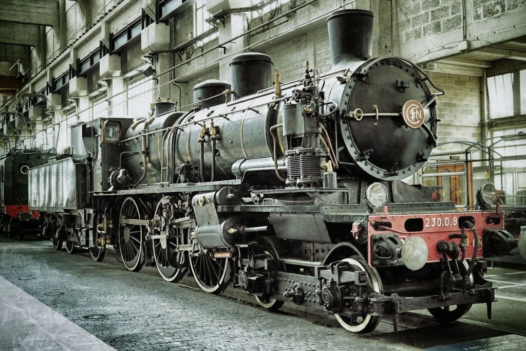 Station Detail, from Railways: The Iron Roads That Shrank the World