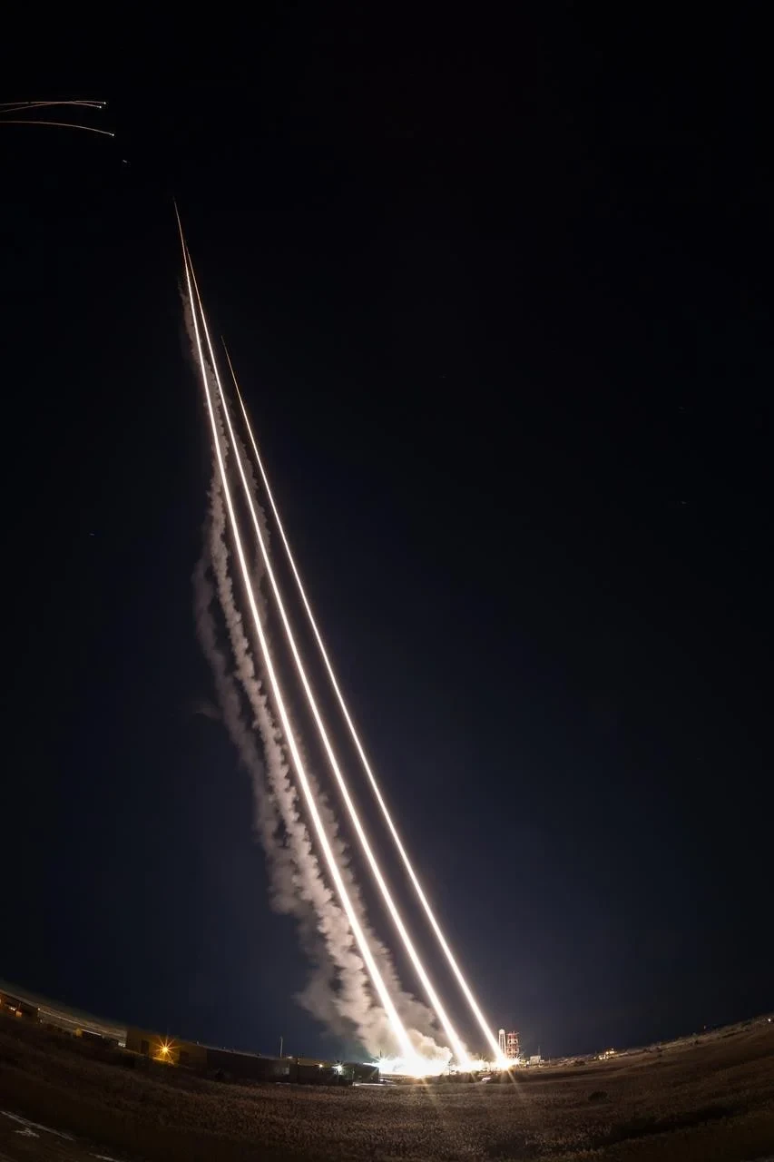 Rockets Launched from NASA’s Wallops Flight Facility, from Rockets: The Physics of Leaving