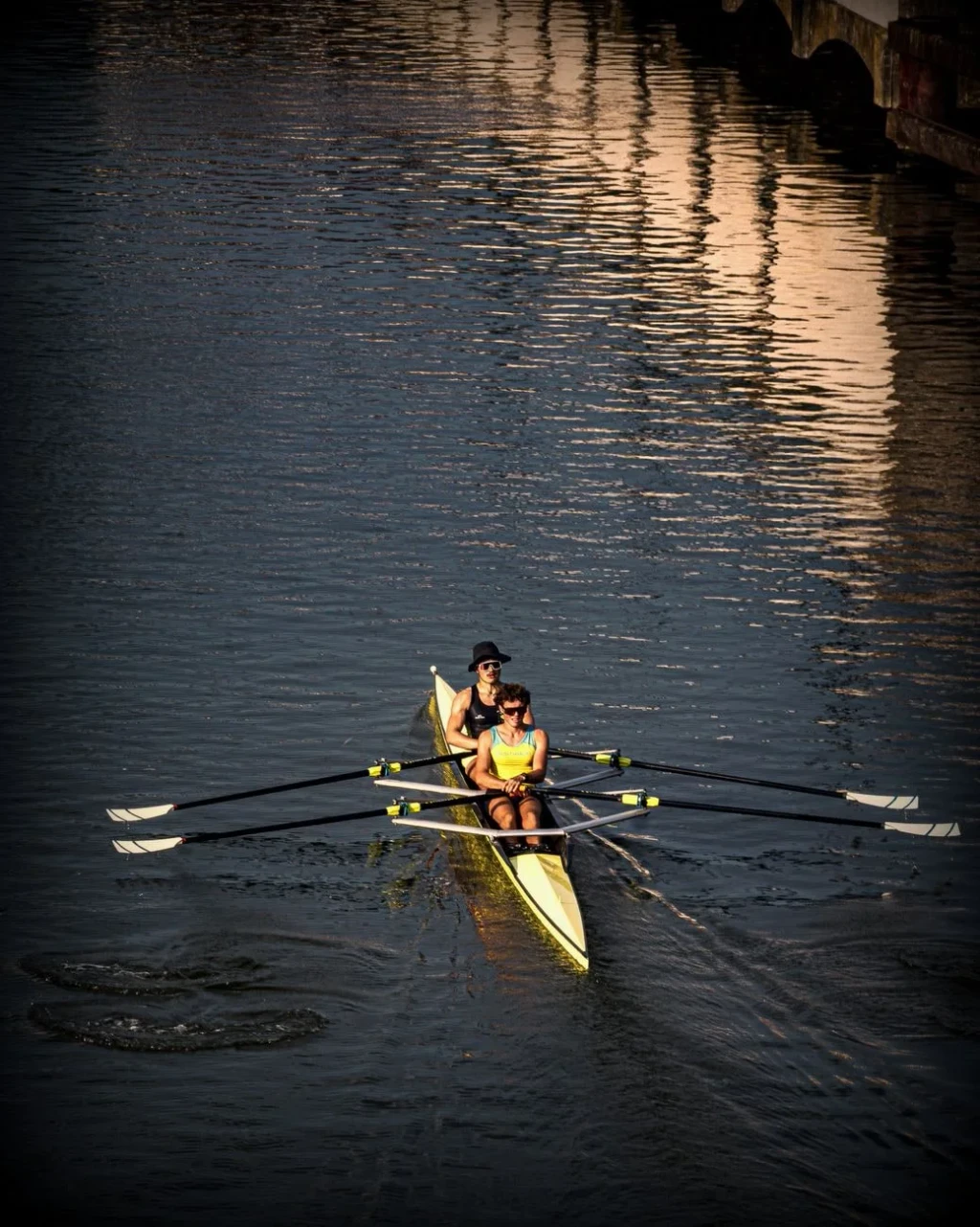 Yellow Boat, from Rowing: The Oldest Way to Move on Water