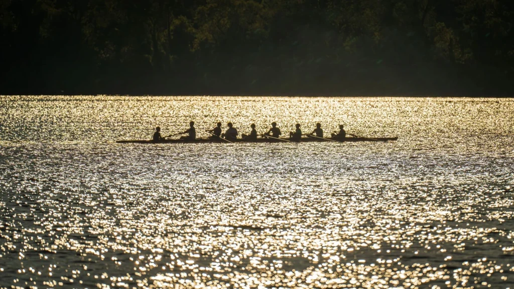 Sunset Coordination, from Rowing: The Oldest Way to Move on Water