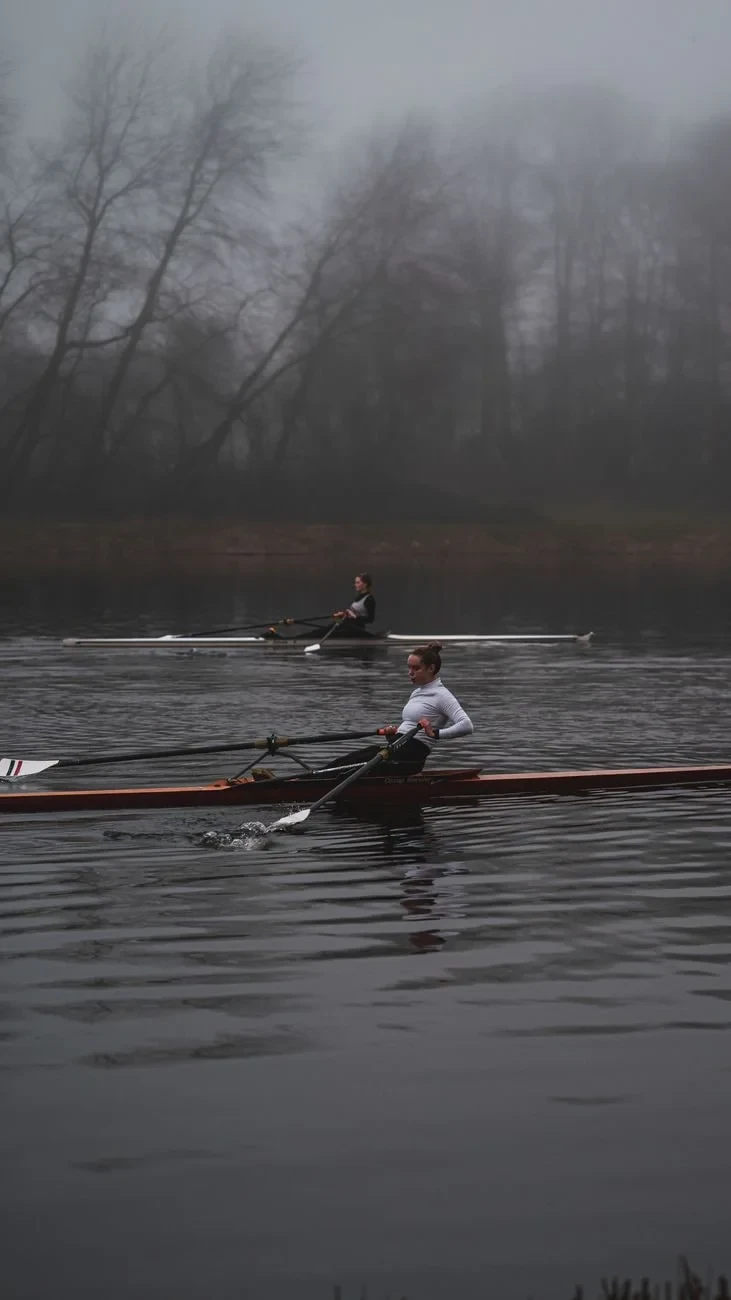 Through Mist, from Rowing: The Oldest Way to Move on Water