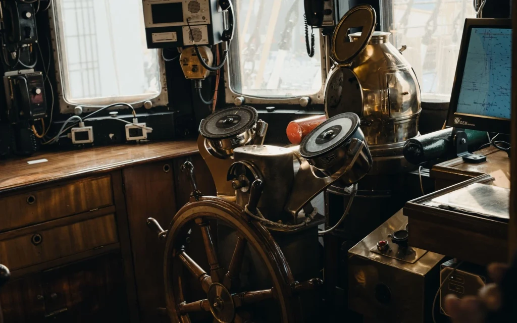 Ship's Wheel, from Sail by Starlight