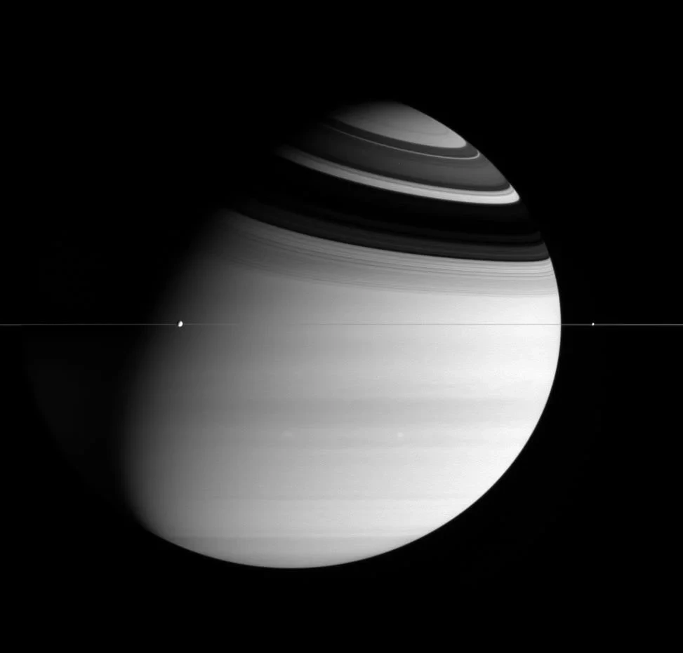 Serenity of Saturn, from Saturn: A Portrait with Moons