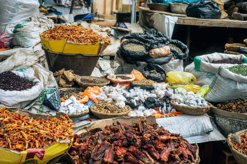 Outdoor Market Stall, from Spices That Launched Armadas