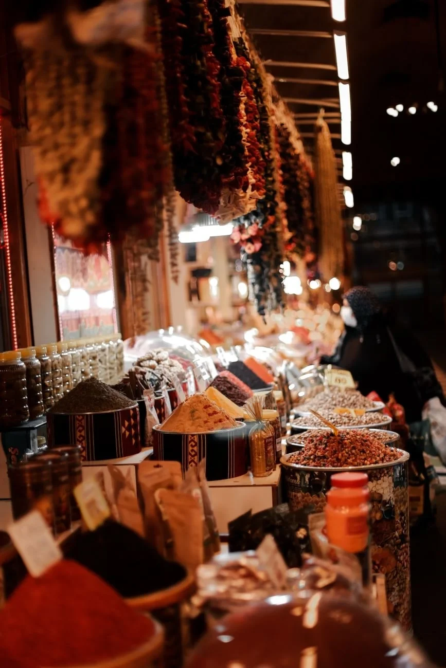 Market Textures, from Spices That Launched Armadas