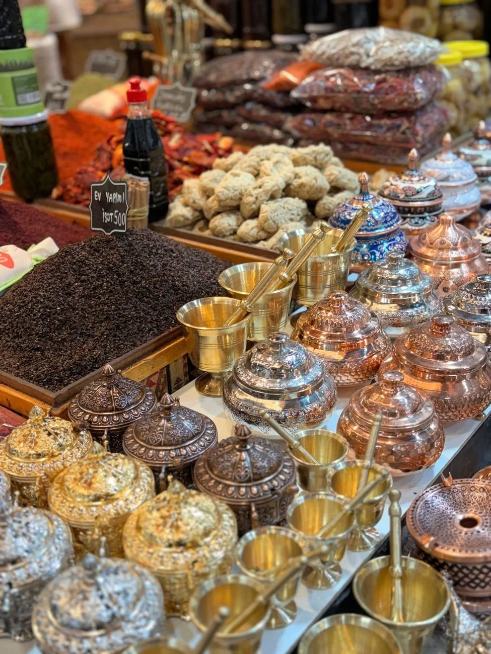 Spices and Copperware, from Spices That Launched Armadas