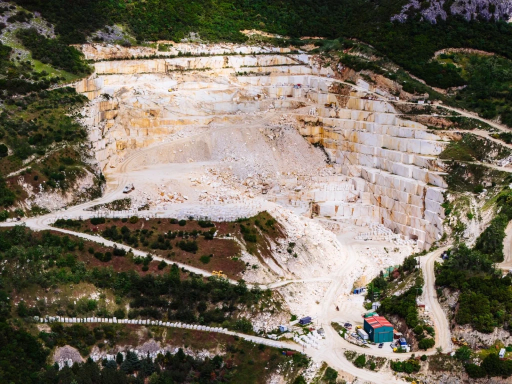 Quarry and Landscape, from Stone: The Material Beneath Every Civilisation