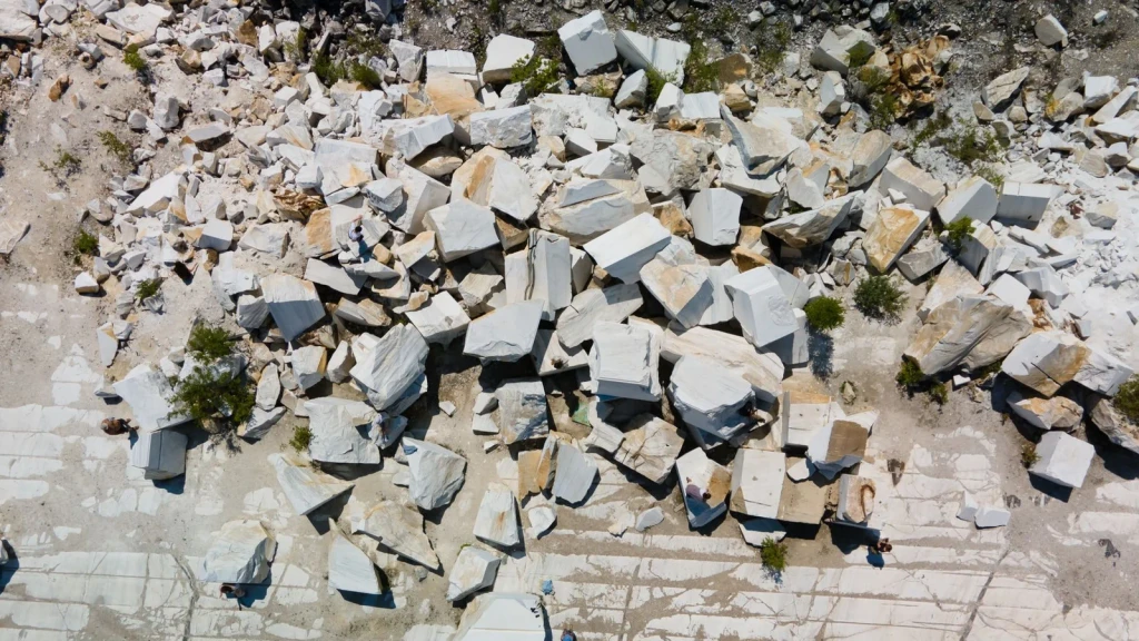 Stone Blocks Extracted, from Stone: The Material Beneath Every Civilisation