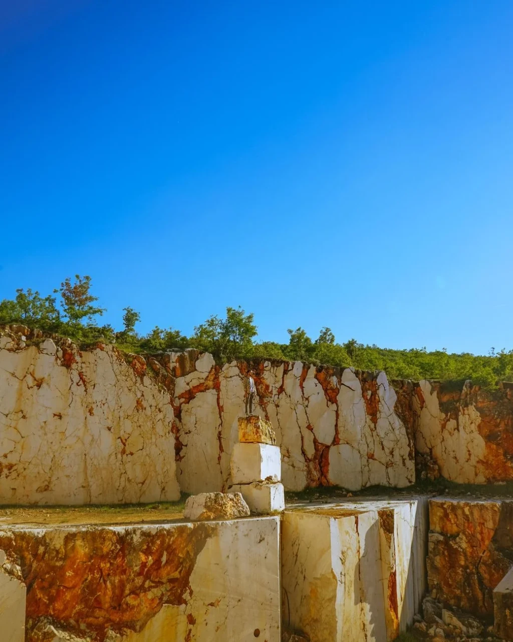 Stone Walls, Blue Sky, from Stone: The Material Beneath Every Civilisation