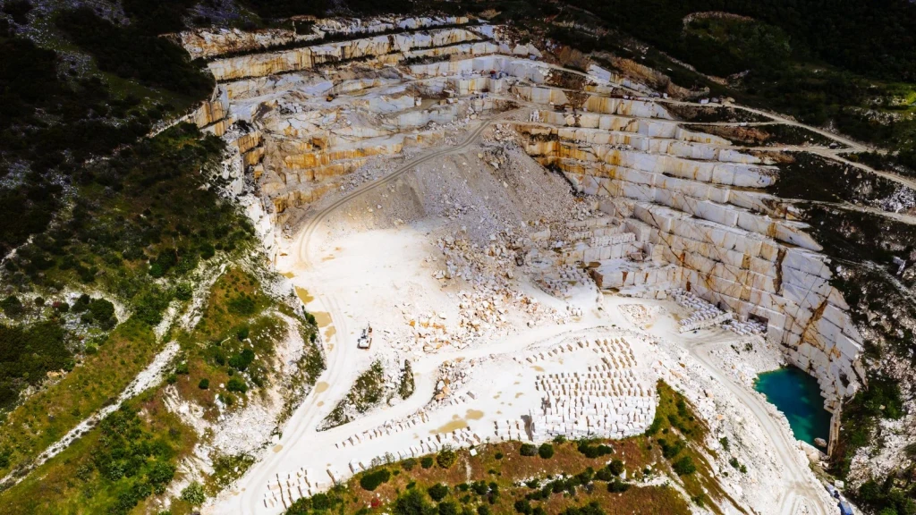 Quarry Landscape, from Stone: The Material Beneath Every Civilisation