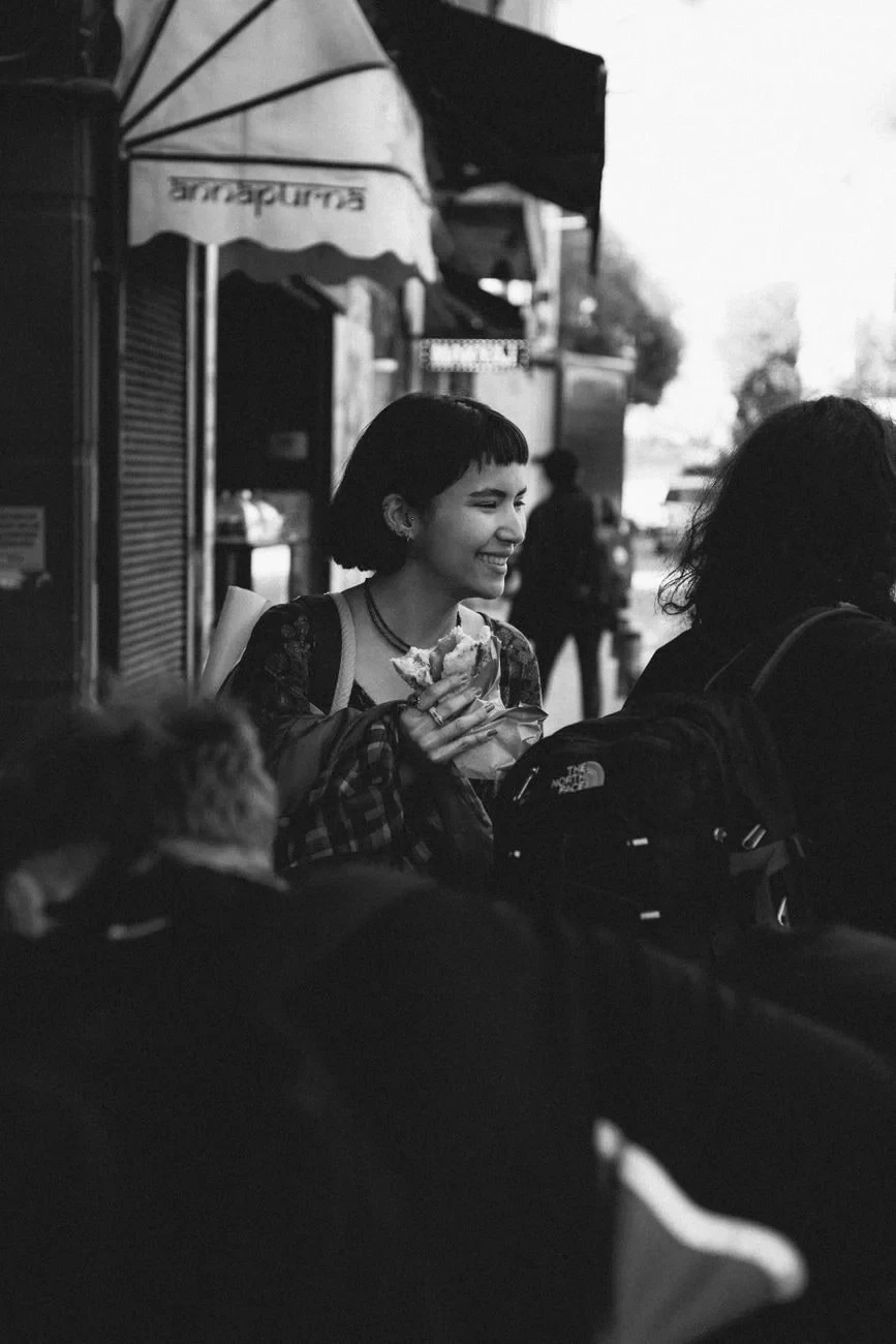 Smile in the Street, from Strangers on the Street, Caught