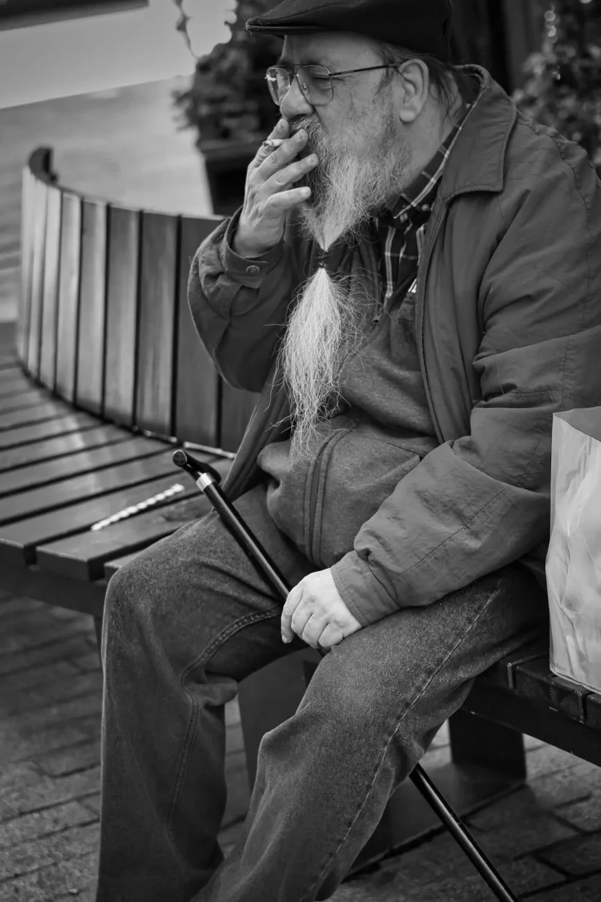 Solitary Moment, from Street Photography