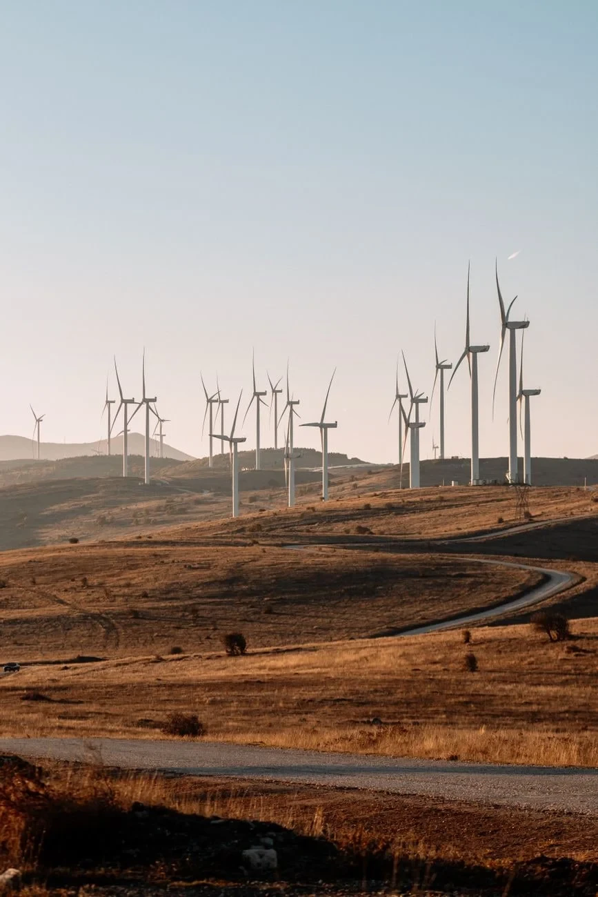 Sunset Turbines, from Sustainability