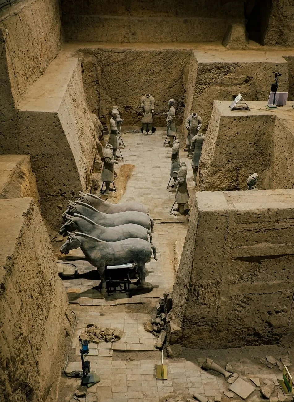 The Excavation Site, from Terracotta Army: An Emperor's Stone Escort