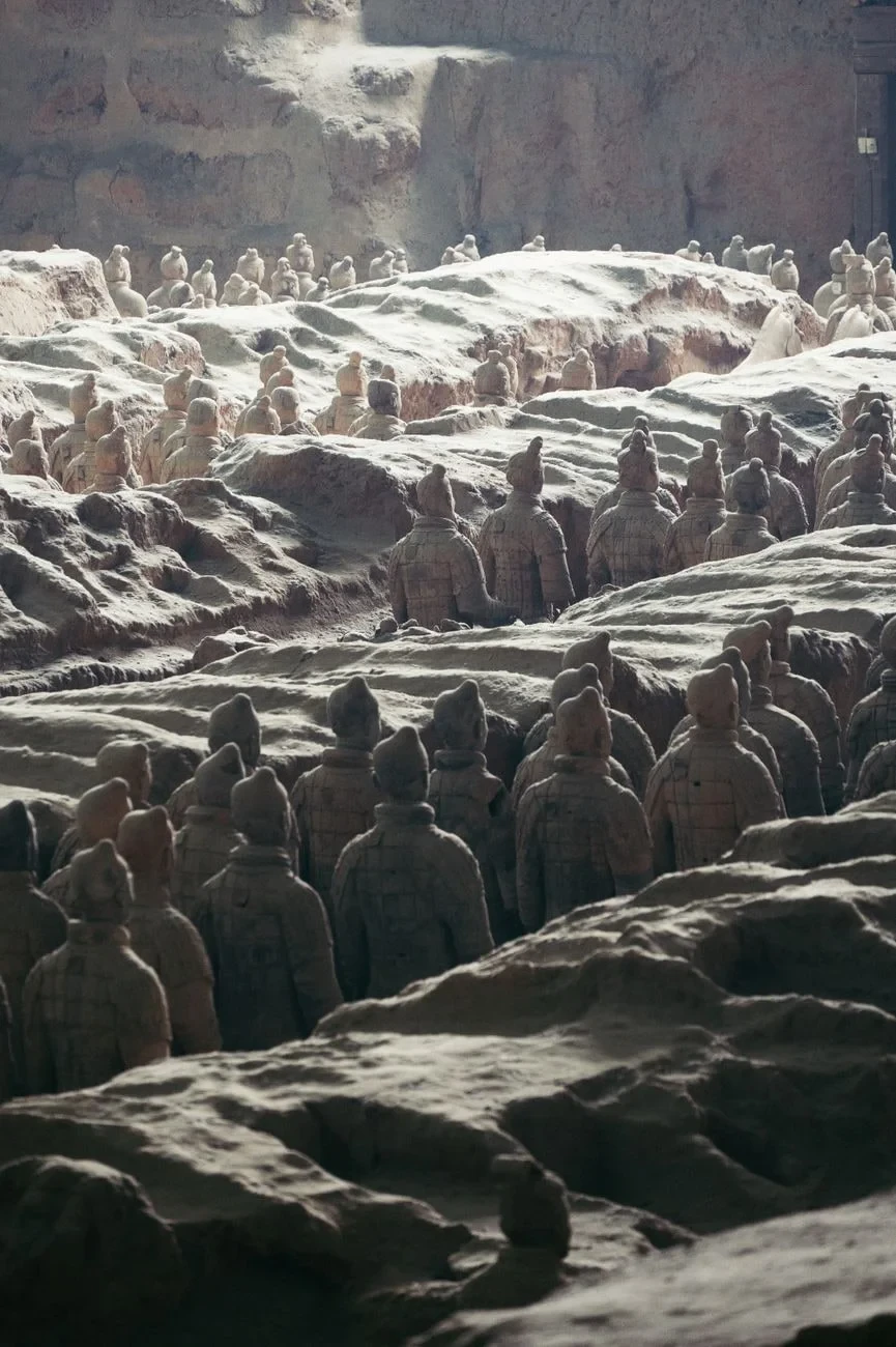 Statues from the Mausoleum, from Terracotta Army: An Emperor's Stone Escort