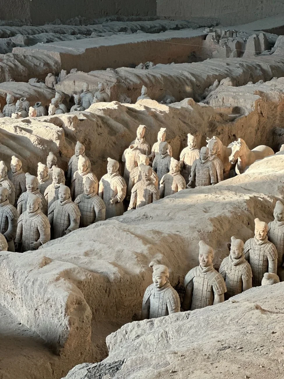 Detail Study, from Terracotta Army: An Emperor's Stone Escort