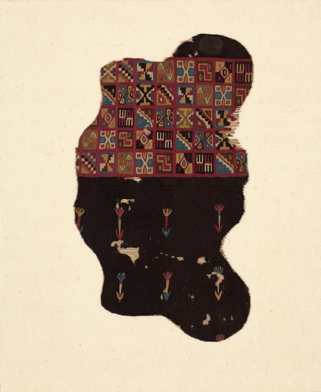 Fragment from the Topacu Waistband of a Tunic (Uncu), from Textiles