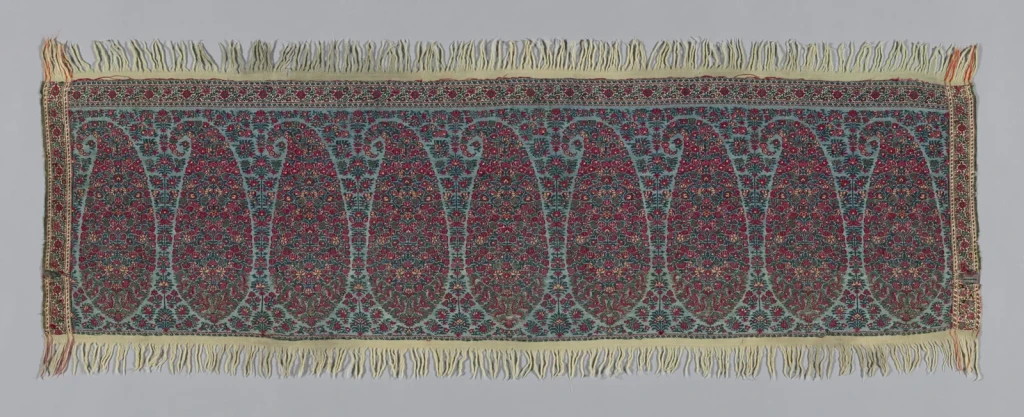 Shawl Border Fragment, from Textiles