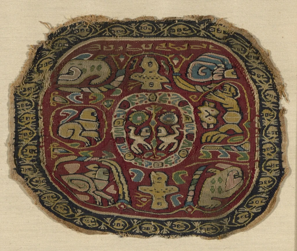Roundel Fragment, from Textiles