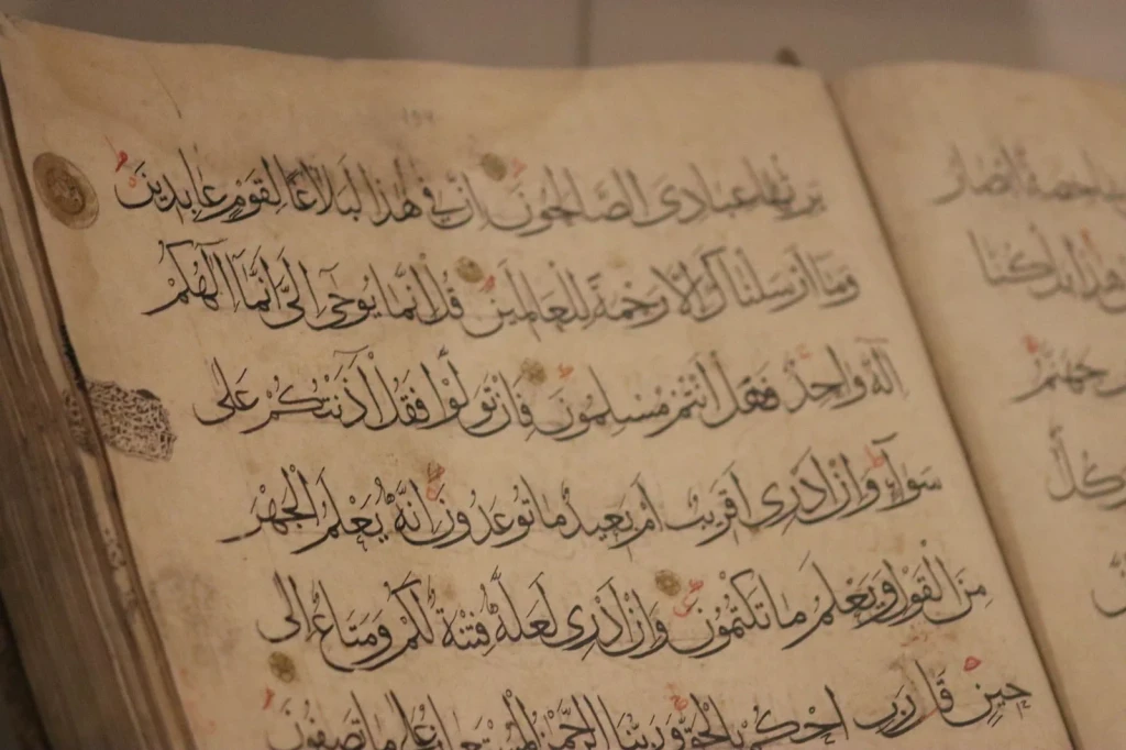 Calligraphic Detail, from The Afterlife of Parchment