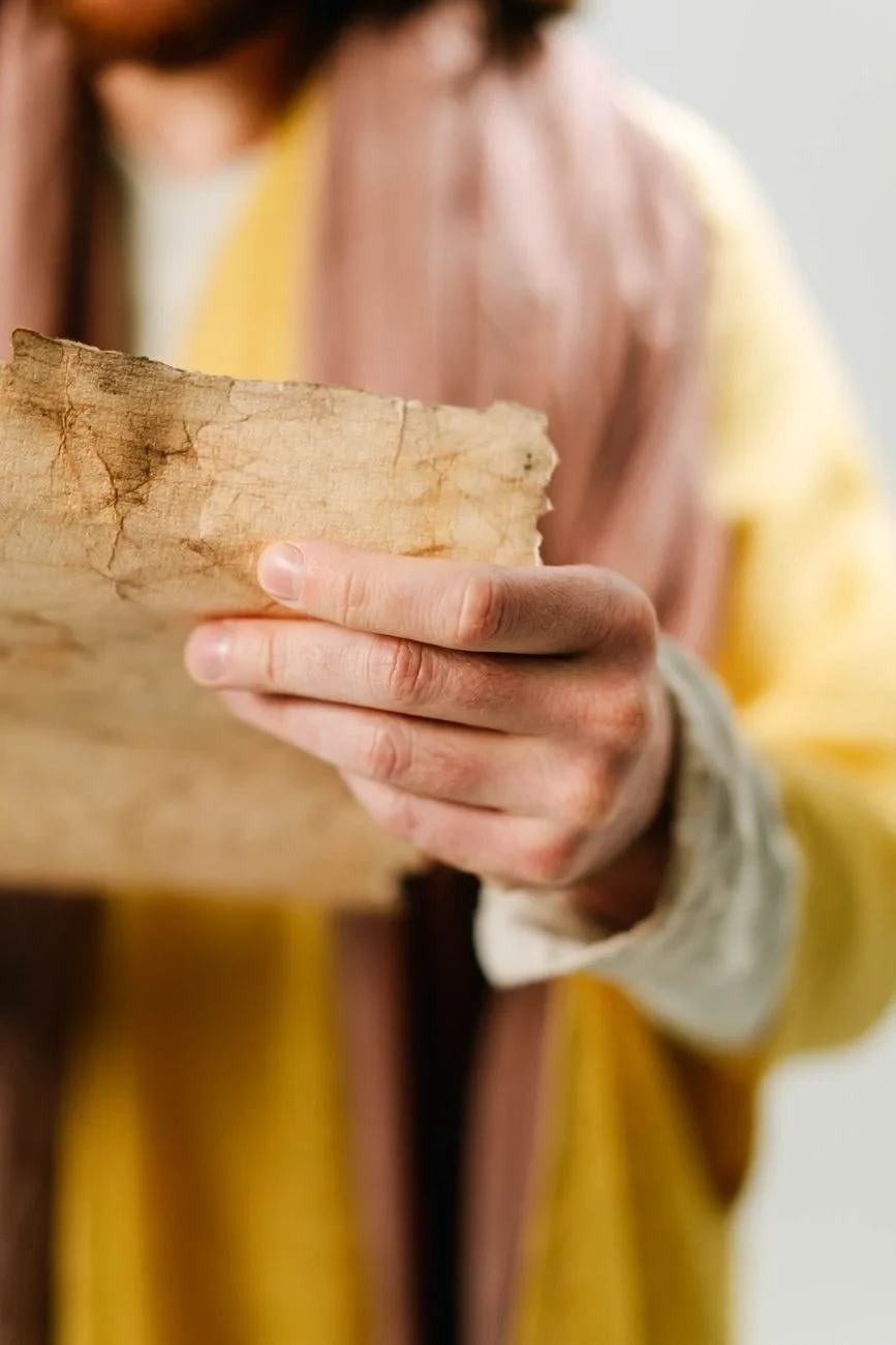 Keeper of Text, from The Afterlife of Parchment