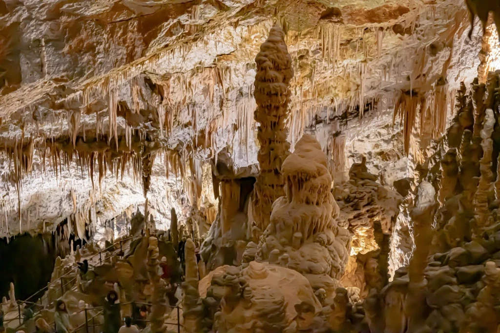 Stalactites and Stalagmites, from The Architecture Caves Made Alone