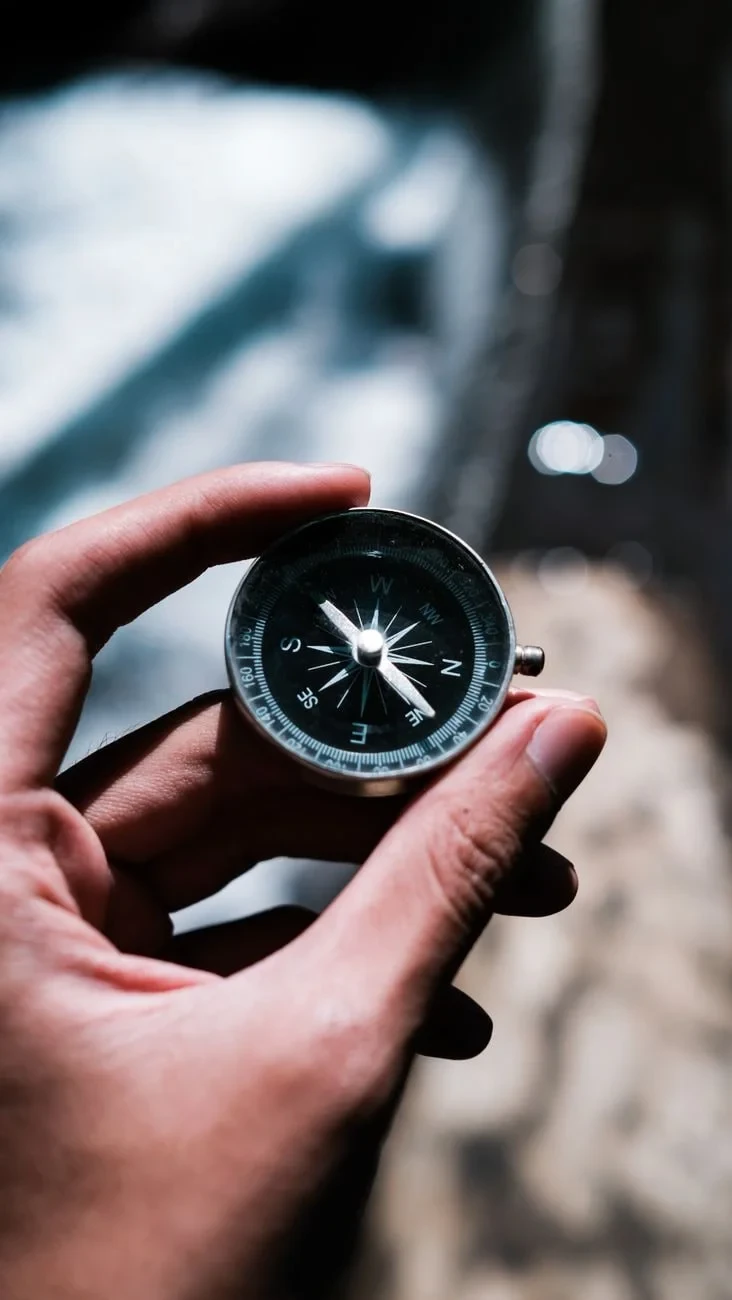 Hand and Direction, from The Compass Needle That Opened the Ocean