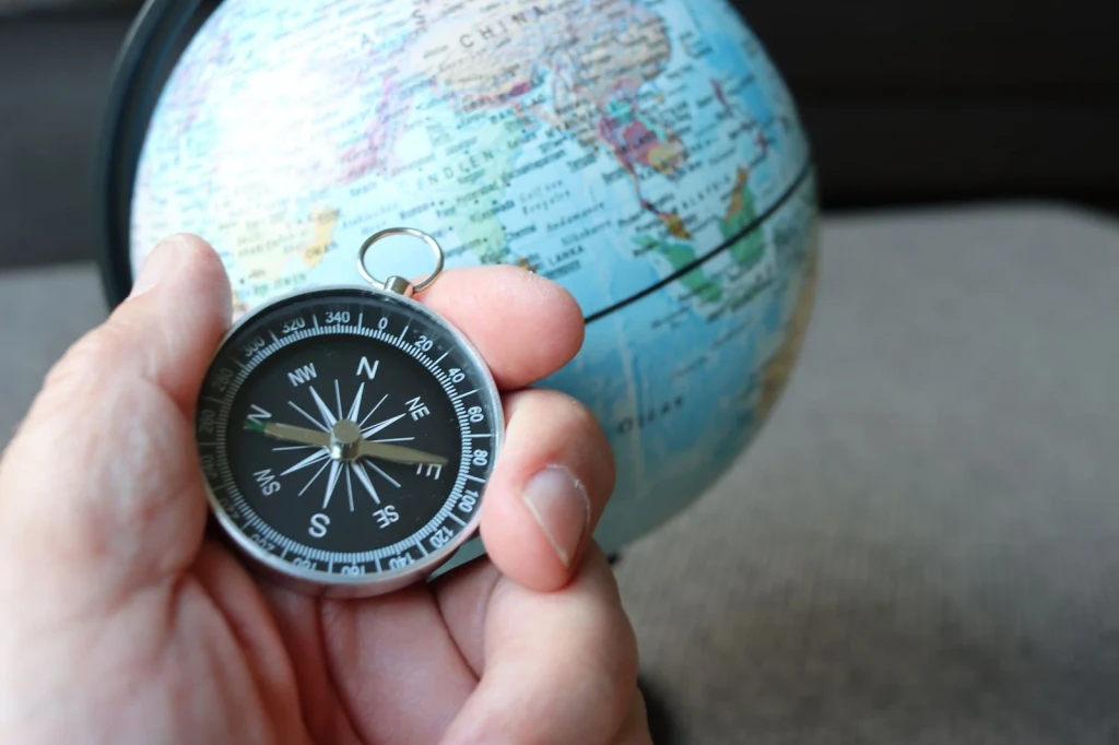 **Compass** Before the **Globe**, from The Compass Needle That Opened the Ocean