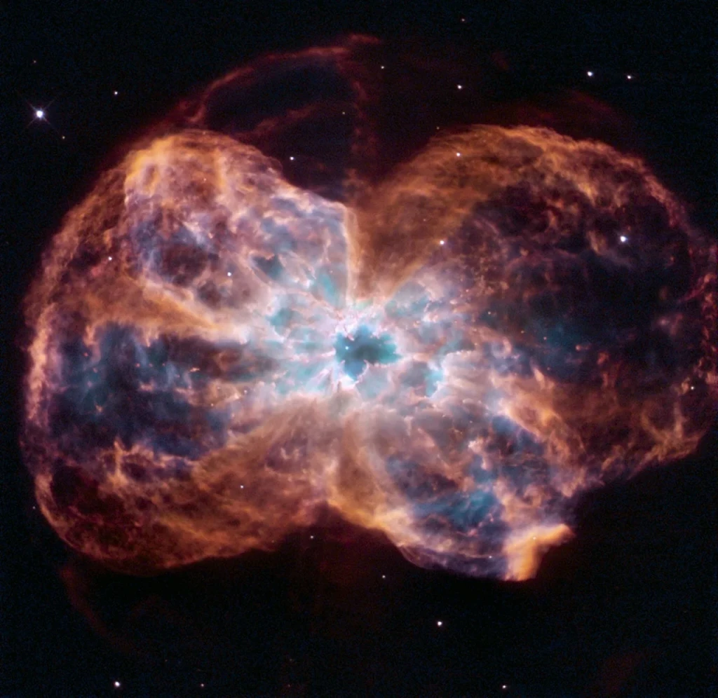 Hubble sees the beautiful demises of dying star, from The Cosmos