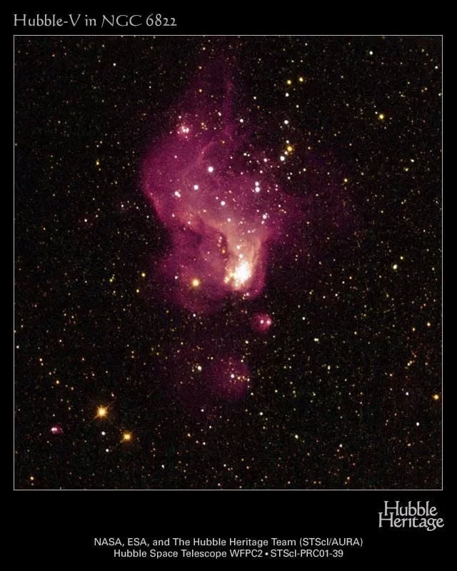 Hubble-V, from The Cosmos