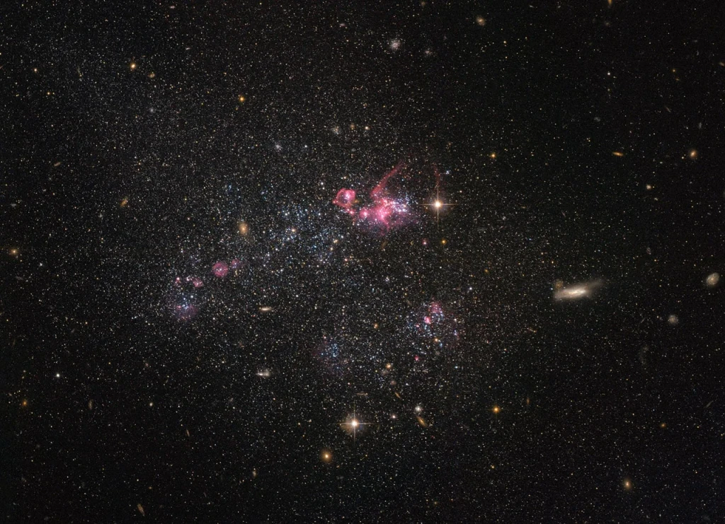 A distinctly disorganised dwarf, from The Cosmos