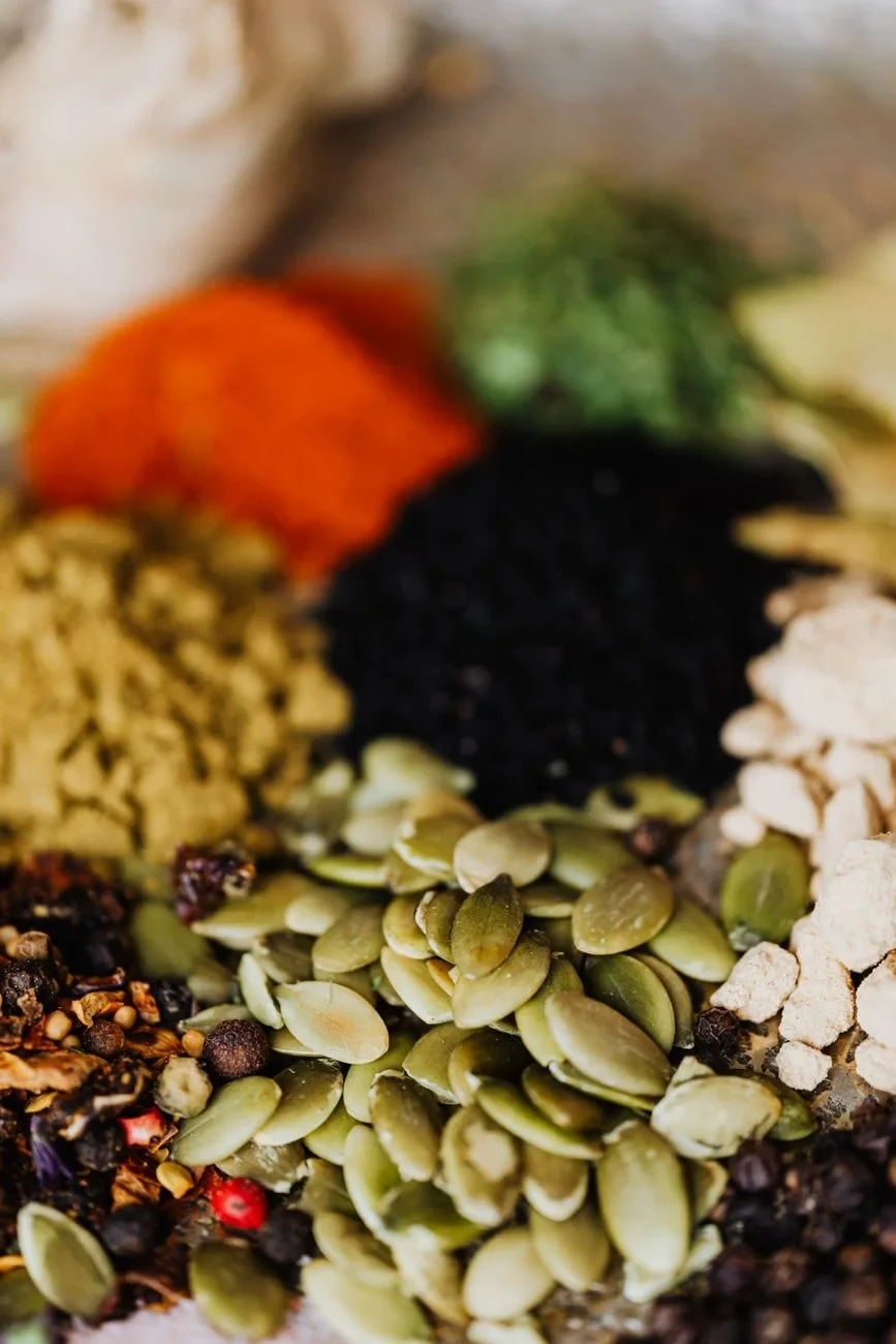 Culinary Seeds and Spices, from The Quiet Engineering of Seeds