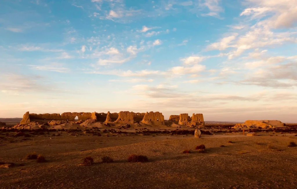 Hecang Fortress Ruins, from The Silk Road Between Empires