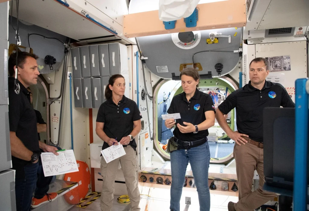 International Space Station mockup training, from The Space Station