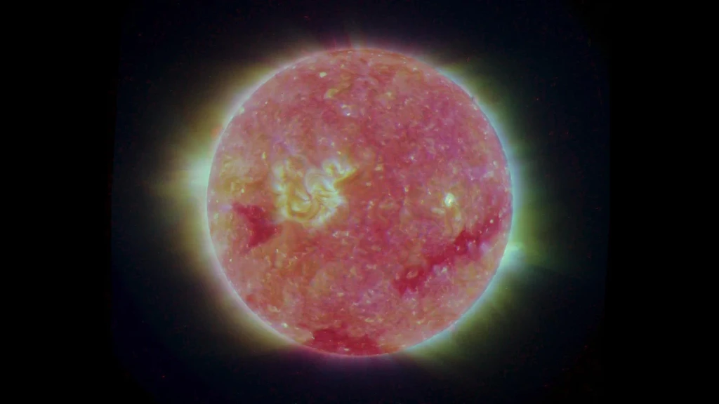 Full Disk Image of the Sun, March 26, 2007, from The Sun: The Star That Feeds Us