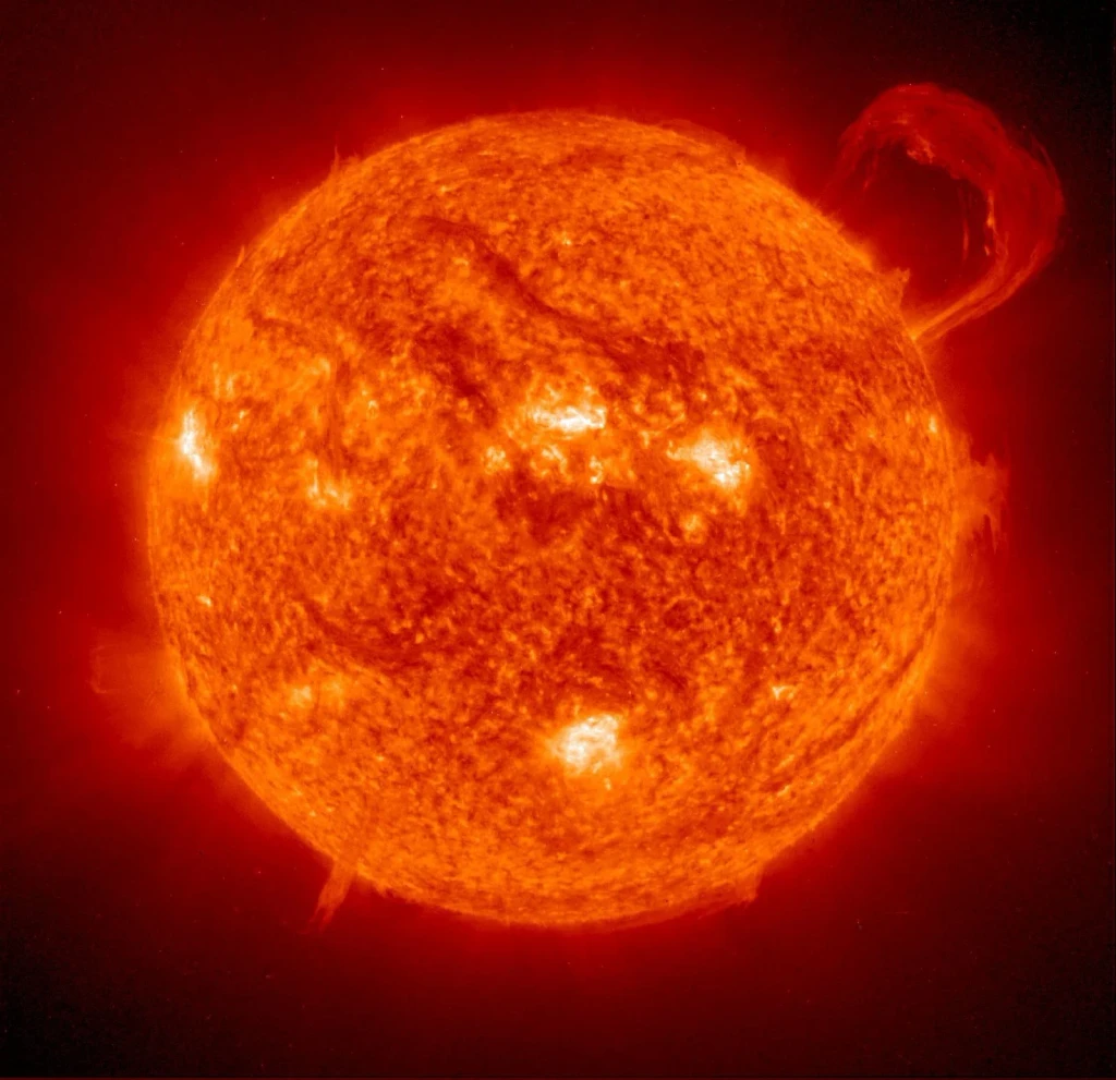Handle-shaped Prominence, from The Sun: The Star That Feeds Us
