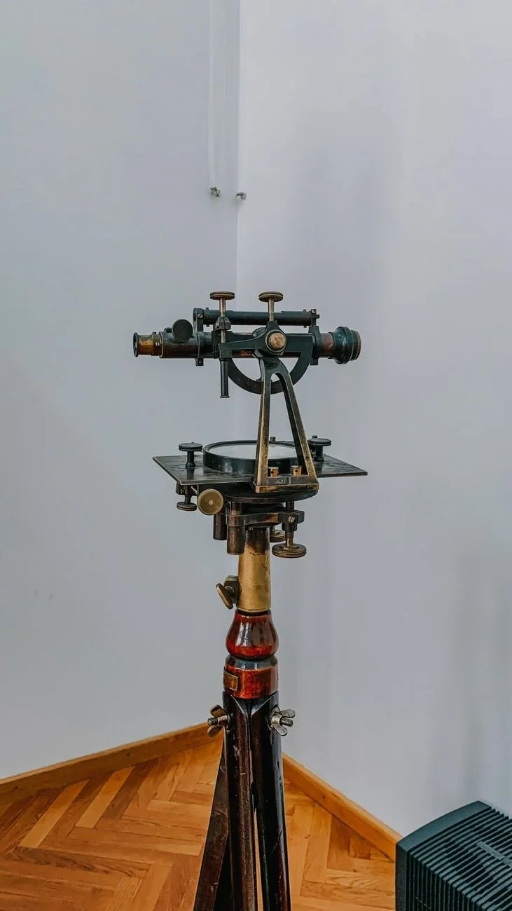 Surveying Tools, from The Telescope Deepened the Night
